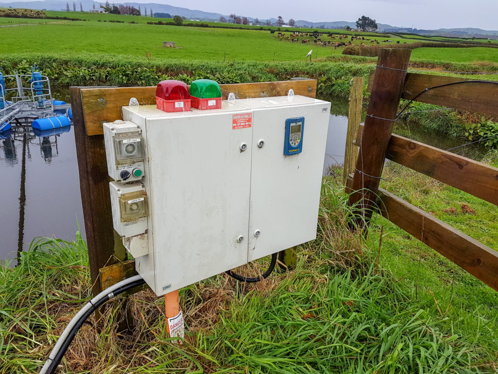 rural electrician effluent system